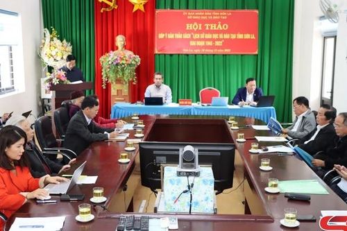 Hội thảo góp ý bản thảo sách 'Lịch sử Giáo dục và Đào tạo tỉnh Sơn La giai đoạn 1945-2022'