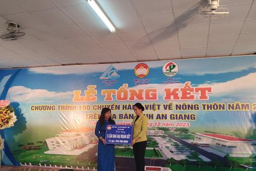 An Giang tổng kết Chương trình đưa hàng Việt về nông thôn 2023