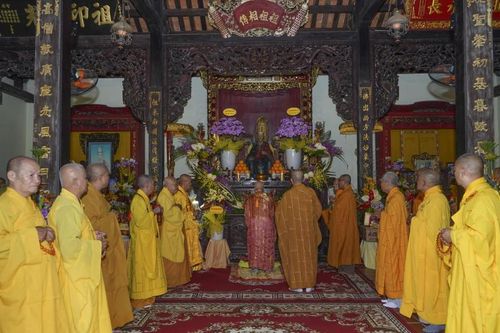 Quảng Nam: Tưởng niệm 277 năm ngày Tổ sư Minh Hải - Pháp Bảo viên tịch tại tổ đình Chúc Thánh