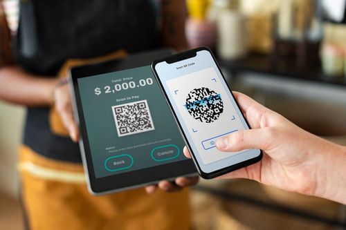 Giao dịch thanh toán nhanh chóng, tiện lợi với mã QR động của ngân hàng