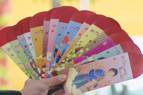 Bộ lì xì Tết gây quỹ mua áo ấm tặng trẻ vùng cao
