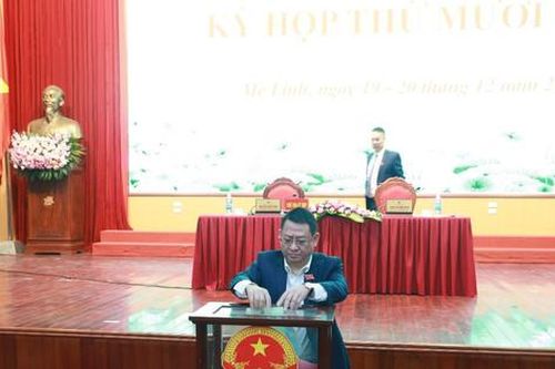 Mê Linh lấy phiếu tín nhiệm 17 đồng chí giữ chức danh do HĐND huyện bầu