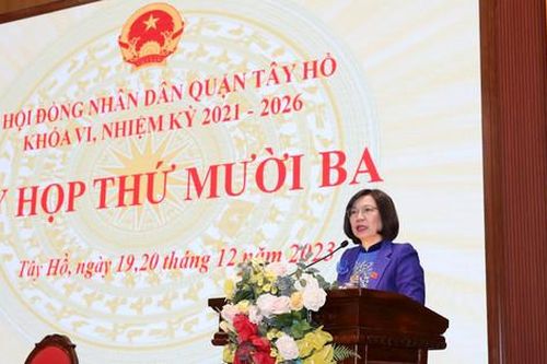 Quận Tây Hồ hoàn thành vượt mức 21/21 chỉ tiêu kinh tế - xã hội