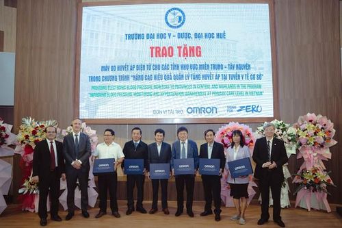 OMRON Heathcare hợp tác cùng Trường Đại học Y Dược, Đại học Huế nâng cao quản lý bệnh tăng huyết áp