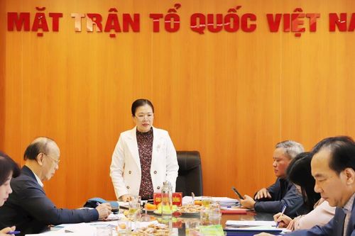Nghiệm thu đề tài khoa học cấp Bộ của UBTƯ MTTQ Việt Nam
