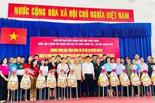 Chương trình hoạt động công tác xã hội tại huyện Nhà Bè, TP Hồ Chí Minh năm 2023