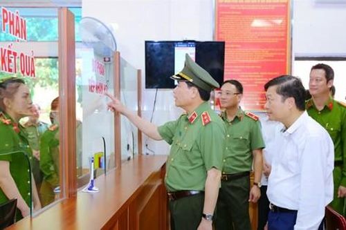 Hiệu quả từ mô hình công an phường kiểu mẫu ở Nghệ An