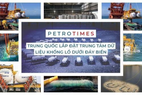 Trung Quốc lắp đặt trung tâm dữ liệu khổng lồ dưới đáy biển