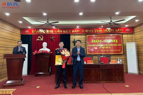 Viện trưởng VKSND huyện Ngọc Lặc được chỉ định tham gia BCH Đảng bộ huyện