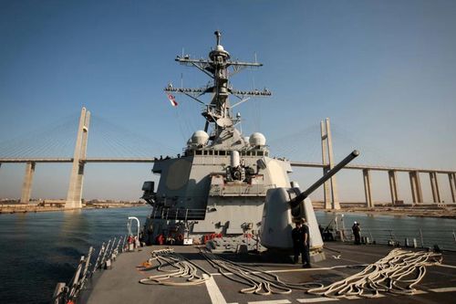 Các tàu chiến Mỹ đối phó ra sao với lực lượng Houthi trên Biển Đỏ?