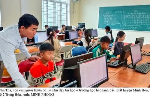 Gian nan đưa con chữ miền biên viễn