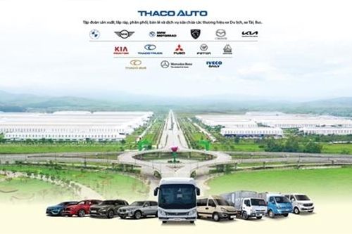 Sản lượng bán xe của Thaco giảm 25%