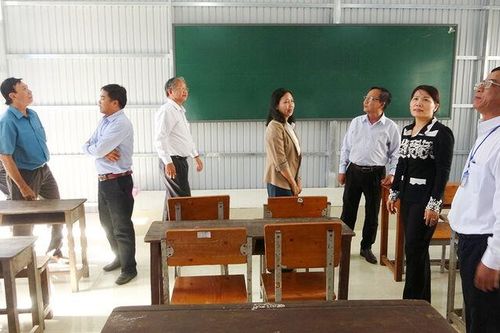 Thêm 2 phòng học phục vụ giáo dục thường xuyên ở Tri Tôn