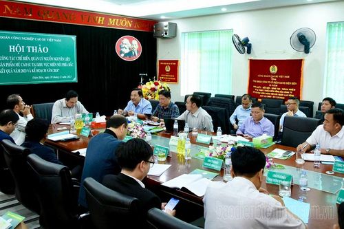Đẩy nhanh tiến độ xây dựng nhà máy chế biến mủ cao su tại Điện Biên