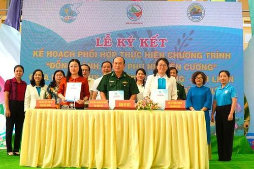 Tiếp tục thực hiện Chương trình 'Đồng hành cùng phụ nữ biên cương' giai đoạn 2023 - 2025