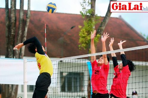 Hội khỏe Phù đổng tỉnh lần thứ XI năm 2023: Nghẹt thở trận chung kết bóng chuyền nam
