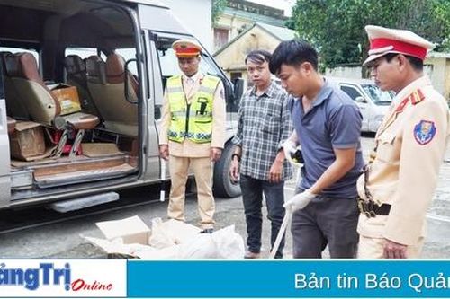 Vận chuyển trái phép hơn 61 kg động vật hoang dã quý hiếm trên Quốc lộ 9
