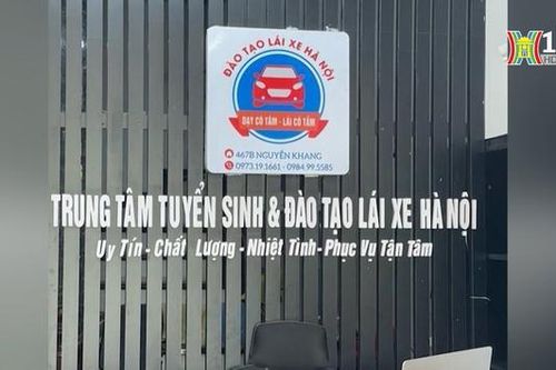 Xử phạt cơ sở đào tạo lái xe 'chui' ở Hà Nội