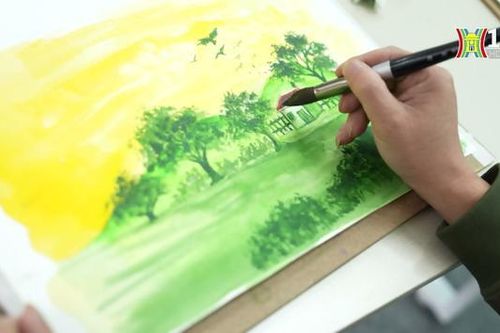 Thú vị lớp học vẽ cho người không chuyên