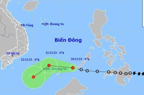 Diễn biến mới nhất của áp thấp nhiệt đới đã đi vào Biển Đông