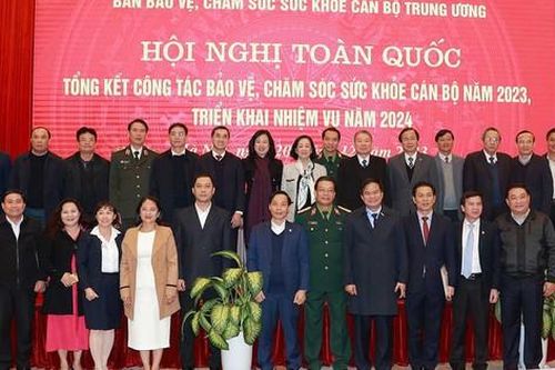 Tiêp tục nâng cao chất lượng công tác bảo vệ, chăm sóc sức khỏe cán bộ