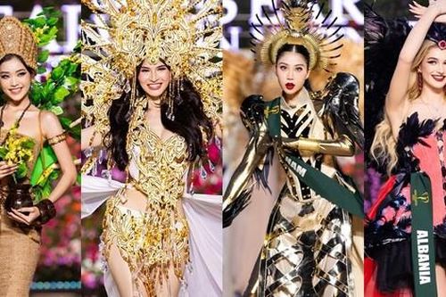 Hoa hậu Lan Anh lọt Top 12 Trang phục Dân tộc trước thềm Chung kết Miss Earth 2023