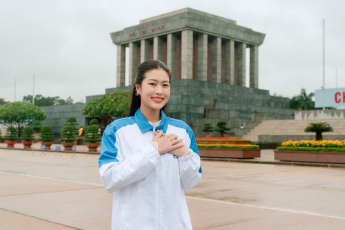 Hoa hậu Thiên Ân tham dự 'Đại hội đại biểu toàn quốc Hội Sinh viên Việt Nam lần thứ XI'