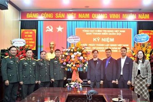 Lãnh đạo Trung ương Đoàn chúc mừng Ban Thanh niên Quân đội