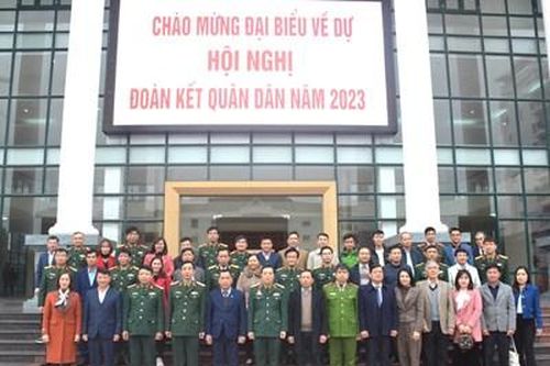 Học viện Chính trị tổ chức hội nghị đoàn kết quân dân