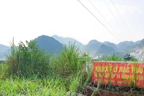 Khu xử lý rác tiền tỷ bỏ hoang