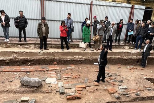Nhiều phát hiện mới tại điện Kính Thiên - Hoàng Thành Thăng Long