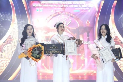 Nữ sinh ĐH Mở Hà Nội trở thành Hoa khôi Sinh viên Việt Nam