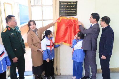 Hải Phòng: Trường Tiểu học Nguyễn Thị Minh Khai ra mắt Công trình thanh niên