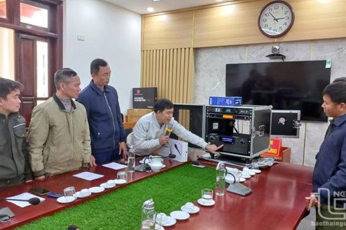 Thái Nguyên bàn giao trang thiết bị văn hóa cho cơ sở