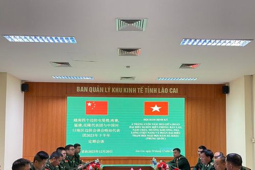 Đẩy mạnh công tác phối hợp quản lý bảo vệ và giữ gìn an ninh trật tự khu vực biên giới