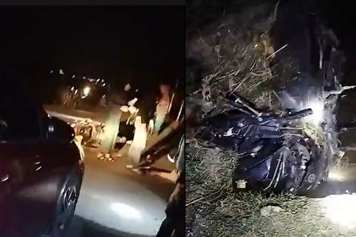 Hai xe máy tông nhau trên đường làng, 2 người tử vong