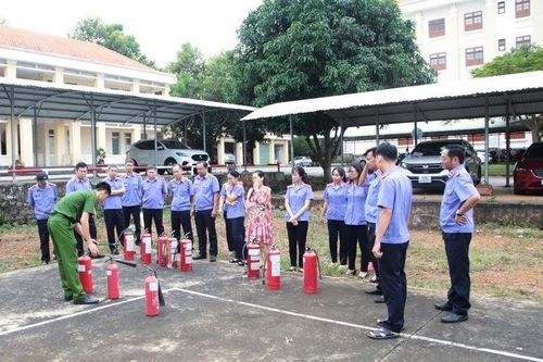 VKSND tỉnh Bình Phước tập huấn công tác phòng cháy, chữa cháy năm 2023
