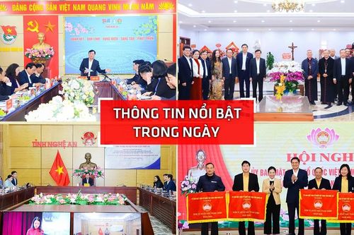 Nghệ An: Thông tin nổi bật ngày 21/12