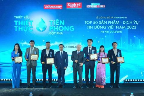 Công bố và vinh danh Top 50 Sản phẩm-Dịch vụ Tin dùng Việt Nam 2023