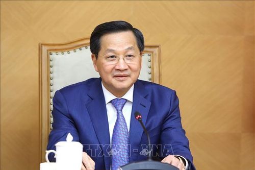 Phó Thủ tướng Chính phủ Lê Minh Khái điện đàm với Phó Thủ tướng Hàn Quốc