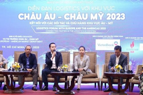 Diễn đàn Logistics với khu vực châu Âu - châu Mỹ 2023: Nâng cao năng lực cạnh tranh cho doanh nghiệp