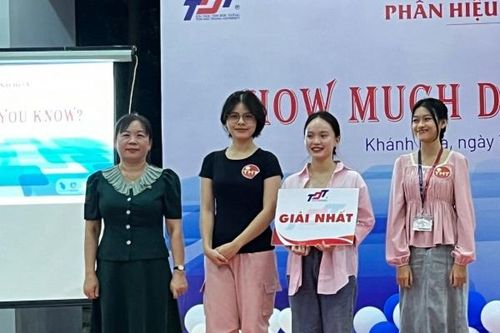 Trường Đại học Tôn Đức Thắng - Phân hiệu Khánh Hòa: Tổ chức cuộc thi tiếng Anh cho sinh viên