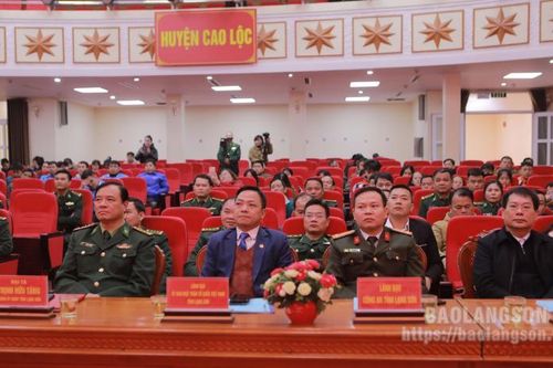 Cao Lộc sơ kết 5 năm thực hiện Ngày Biên phòng toàn dân