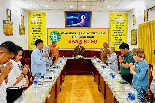 Bình Định: Ban Từ thiện xã hội GHPGVN tỉnh tổng kết hoạt động Phật sự năm 2023