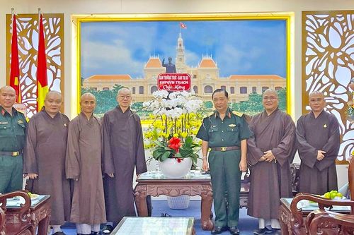 Ban Trị sự GHPGVN TP.HCM chúc mừng Kỷ niệm 79 năm ngày thành lập Quân đội Nhân dân Việt Nam