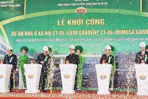 HUD khởi công dự án nhà ở xã hội tại Mê Linh