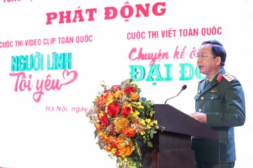 Phát động cuộc thi video clip 'Người lính tôi yêu' và viết 'Chuyện kể ở đại đội'