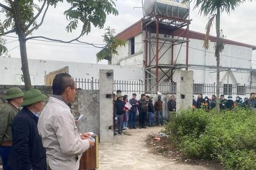 Thường Tín cưỡng chế thu hồi đất liên quan dự án Vành đai 4 tại xã Hồng Vân