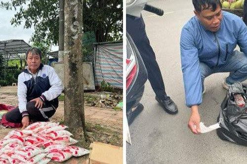 Bày bán mì chính 'nhái' nhãn hiệu nổi tiếng ngay trên vỉa hè
