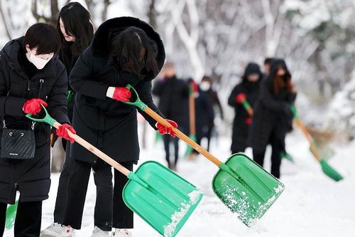 Hàn Quốc, Trung Quốc đối diện với đợt lạnh bất thường